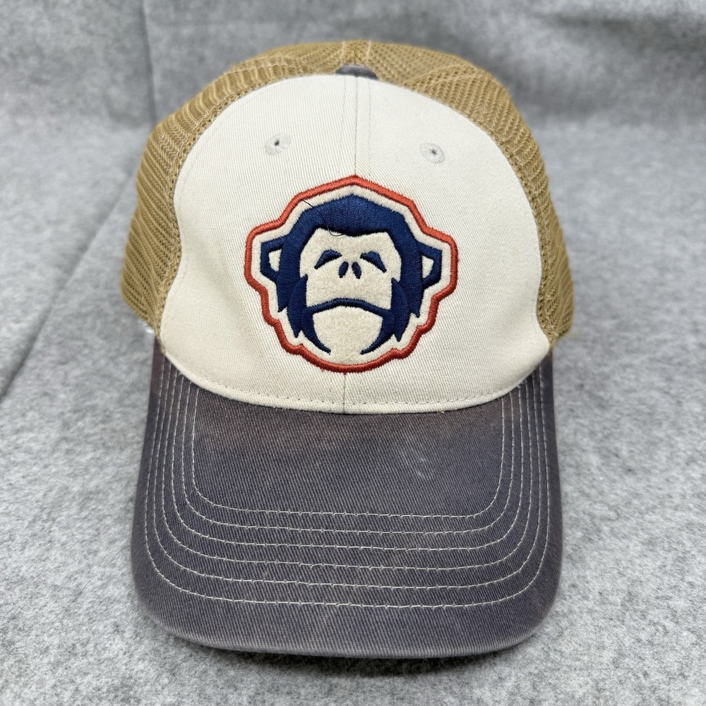 Howler Brothers El Mono Standard Hat Burnt Orange Cap Mesh Adj Trucker Strapback